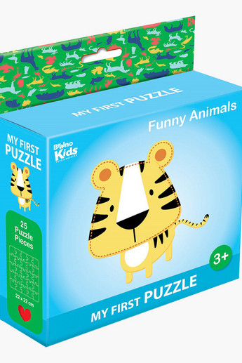 Shop Braino Kids Funny Animals Mini Puzzle Online Centrepoint