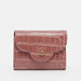 Celeste Animal Textured Flap Wallet-Wallets & Clutches-thumbnailMobile-0