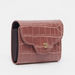 Celeste Animal Textured Flap Wallet-Wallets & Clutches-thumbnail-1