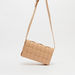 Celeste Weave Textured Crossbody Bag with Flap Closure and Shoulder Strap-Women%27s Handbags-thumbnailMobile-1