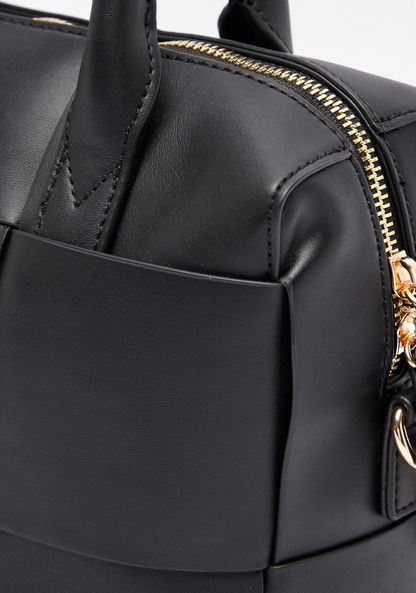 Celeste Weave Tote Bag with Detachable Strap-Women%27s Handbags-image-3