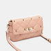 ELLE Embellished Satchel Bag with Detachable Strap and Flap Closure-Women%27s Handbags-thumbnailMobile-4