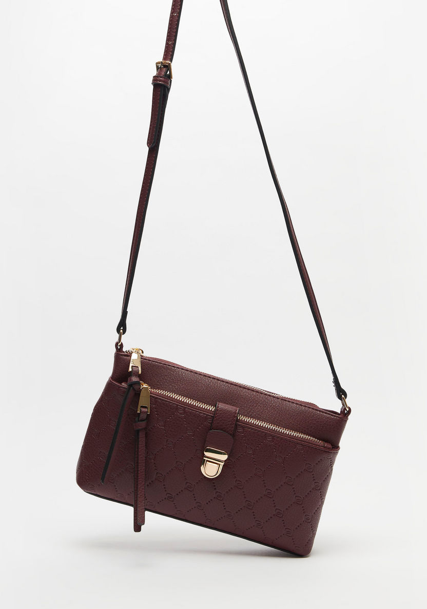 Celeste Monogram Crossbody Bag with Adjustable Strap-Women%27s Handbags-image-1