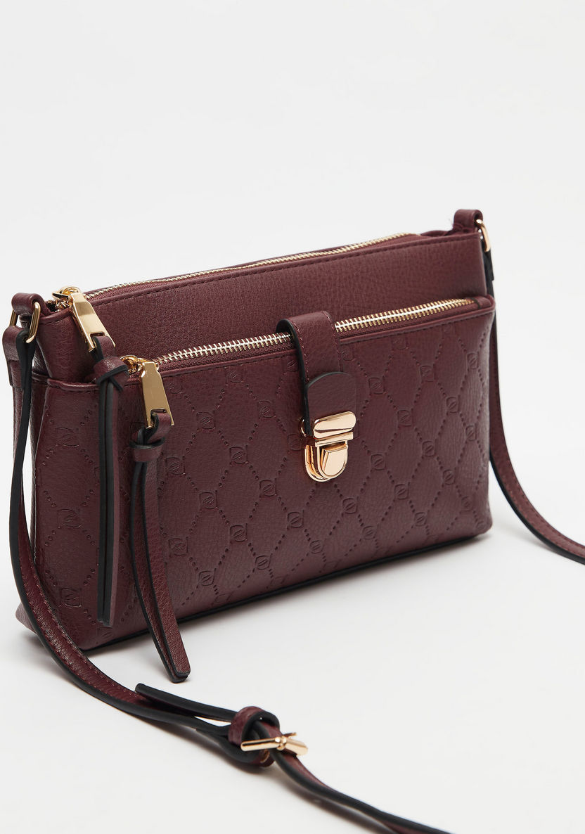 Celeste Monogram Crossbody Bag with Adjustable Strap-Women%27s Handbags-image-2