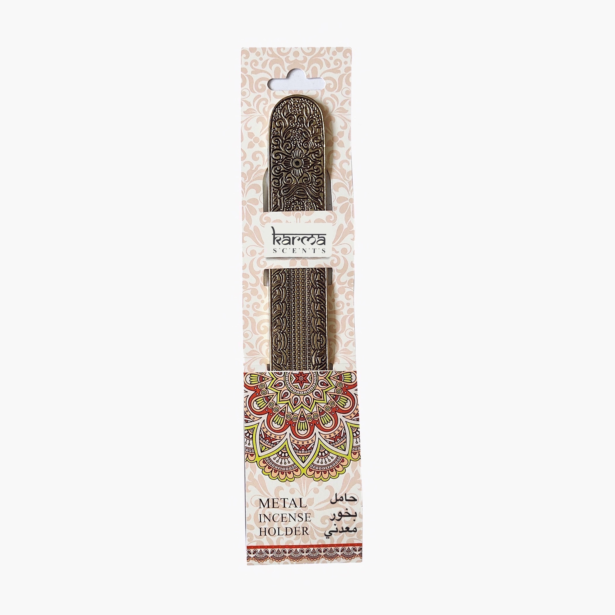 Karma Scents Metallic Incense Stick Holder-household-homefragrance-potpourri-image-1