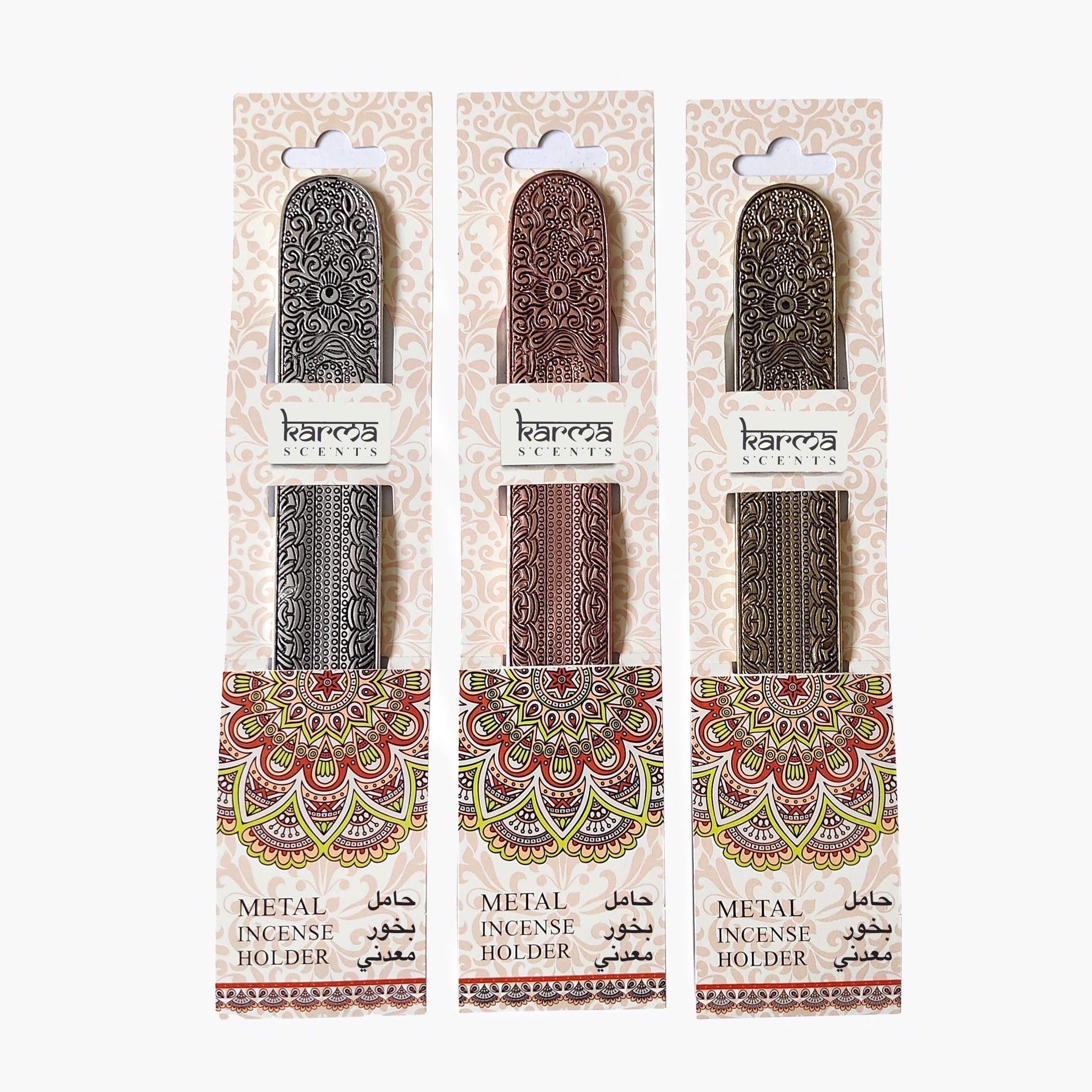 Karma Scents Metallic Incense Stick Holder-household-homefragrance-potpourri-image-2