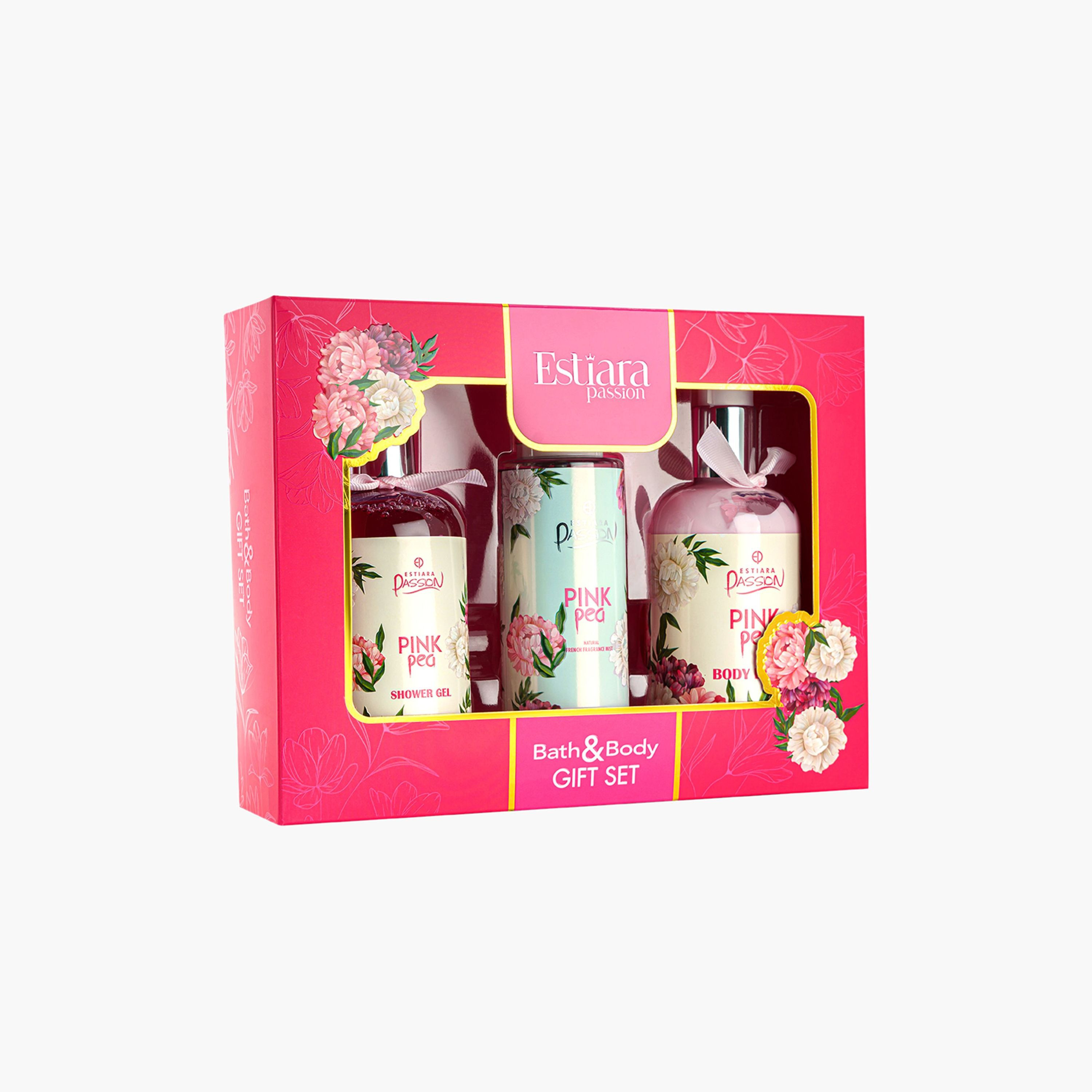 Estiara Passion Pink Pea 3-Piece Gift Set-beautyandpersonalcare-giftsets-image-1