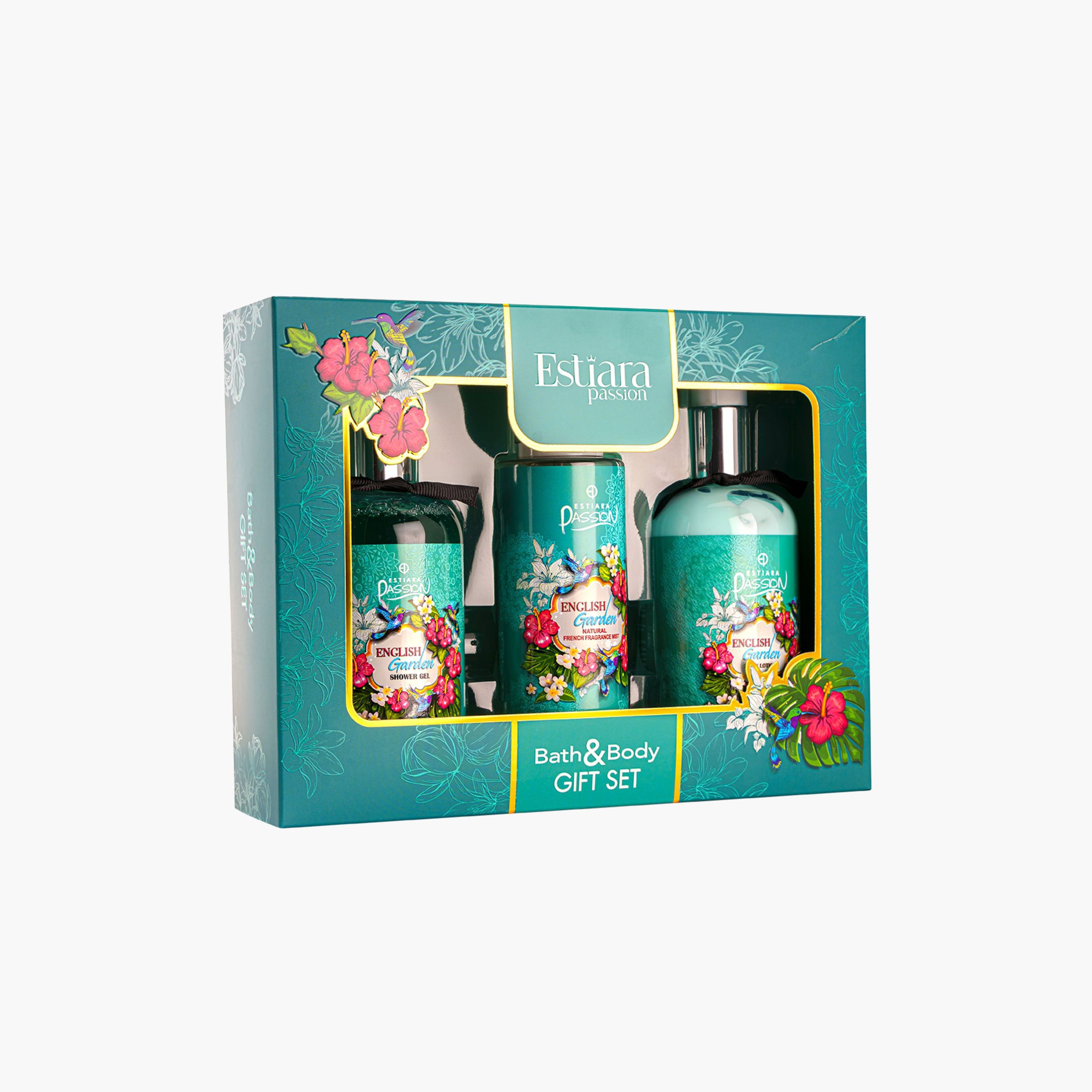 Estiara Passion English Garden 3-Piece Gift Set-beautyandpersonalcare-giftsets-image-1