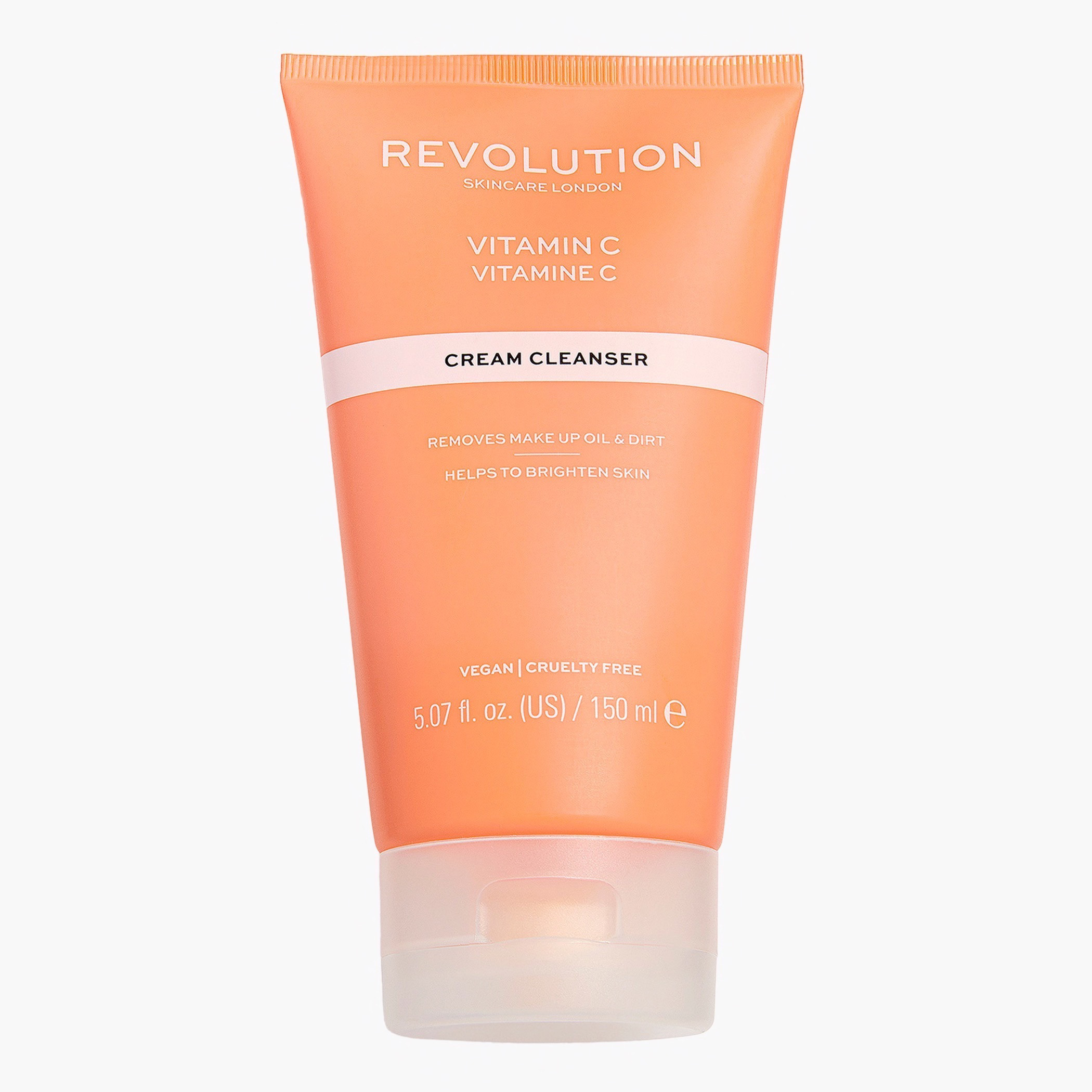 Revolution Skincare Vitamin C Brightening Cream Cleanser-beautyandpersonalcare-skin-cleansers-facewashandcleansers-image-1