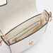 ELLE Animal Textured Crossbody Bag with Adjustable Strap and Flap Closure-Women%27s Handbags-thumbnailMobile-4