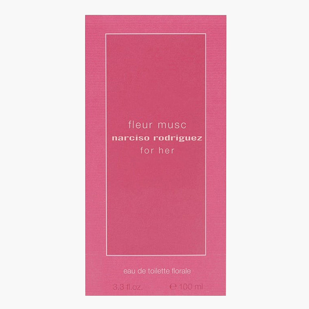 Narciso Rodriguez Fleur Musc Eau De Toilette Spray for Women 100 ml