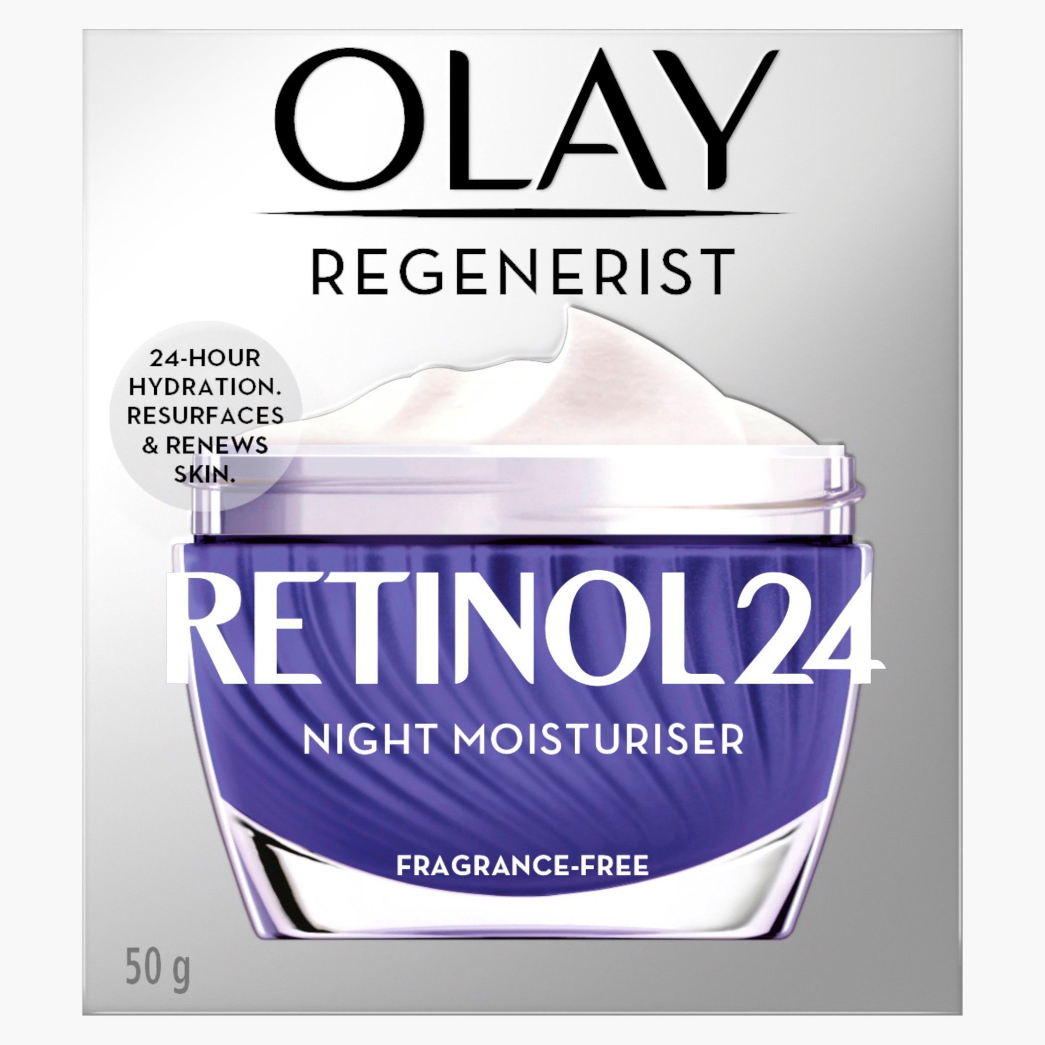 Olay Regenerist Retinol 24 Night Cream - 50 ml-beautyandpersonalcare-skin-moisturisers-nightcreams-image-2