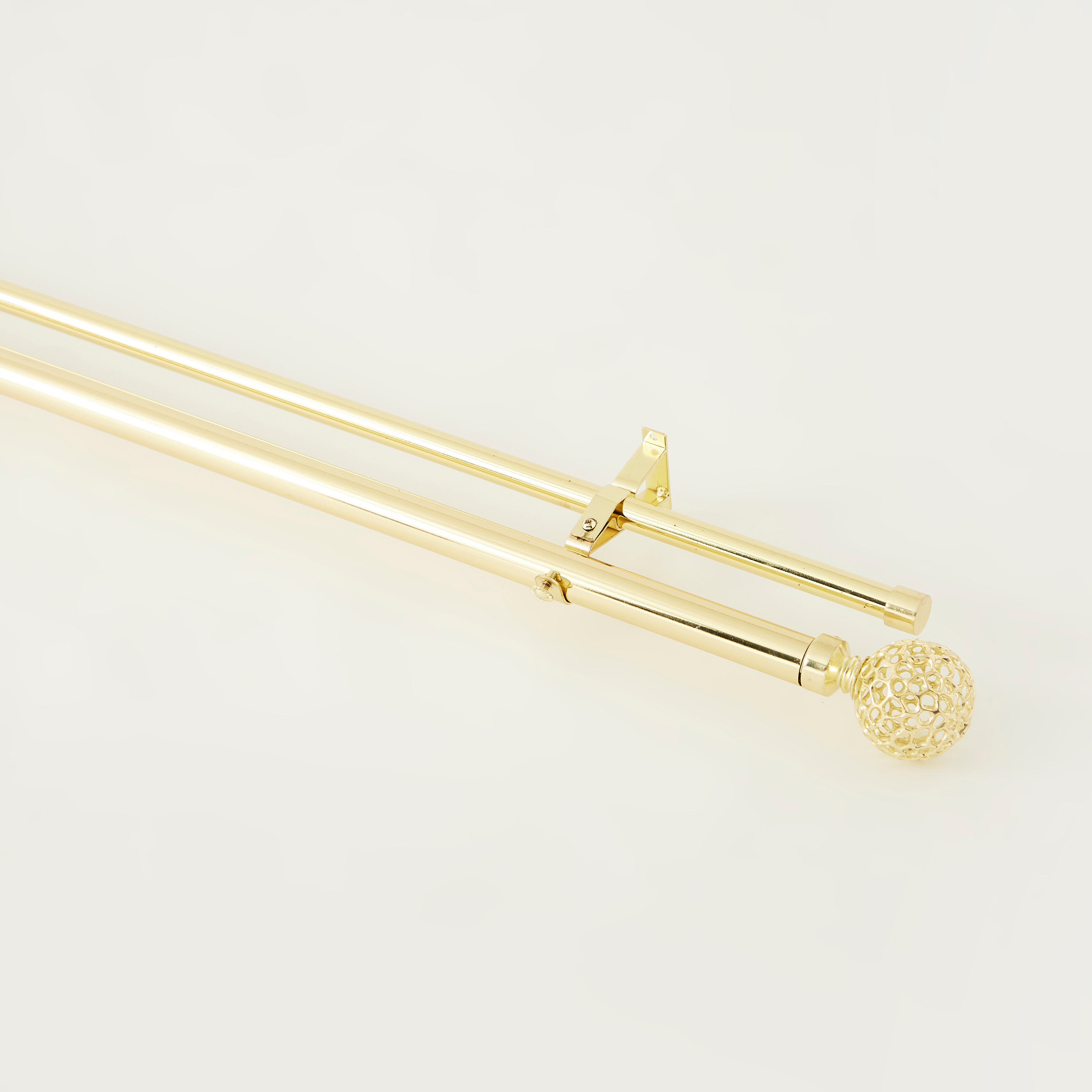 Moulded Double Large Curtain Rod - 185 - 365 cms-household-bathandlaundry-shower-showercurtainrods-image-1