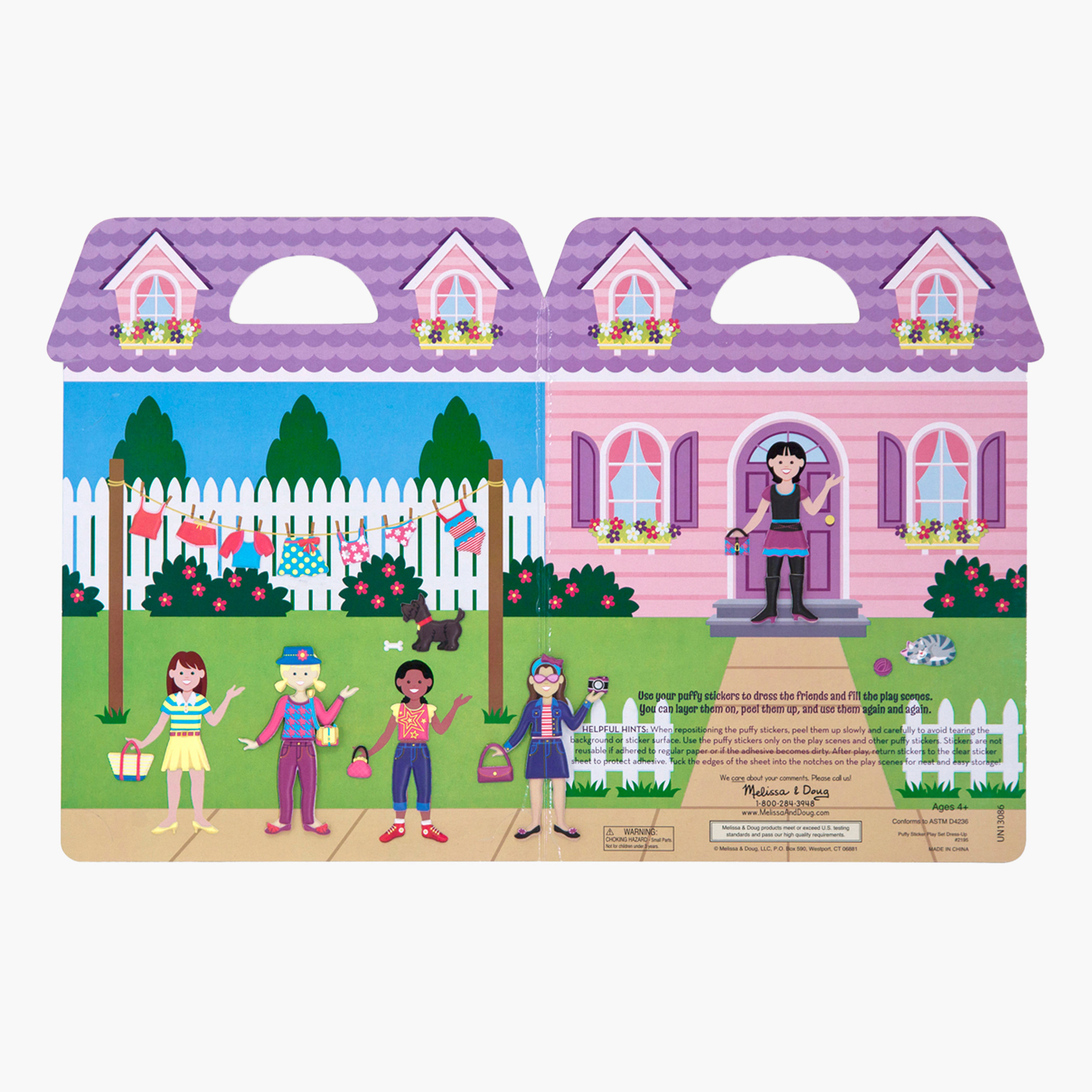 مجموعة ألعاب ملصقات الملابس من ميليسا آند دوج-books-english-childrenbooks-image-5