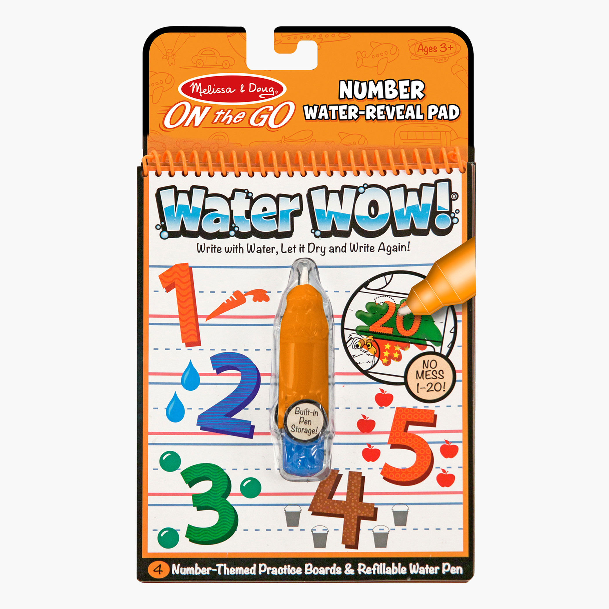 Buy Melissa and Doug Water Wow Numbers Water Reveal Pad Online Babyshop KSA