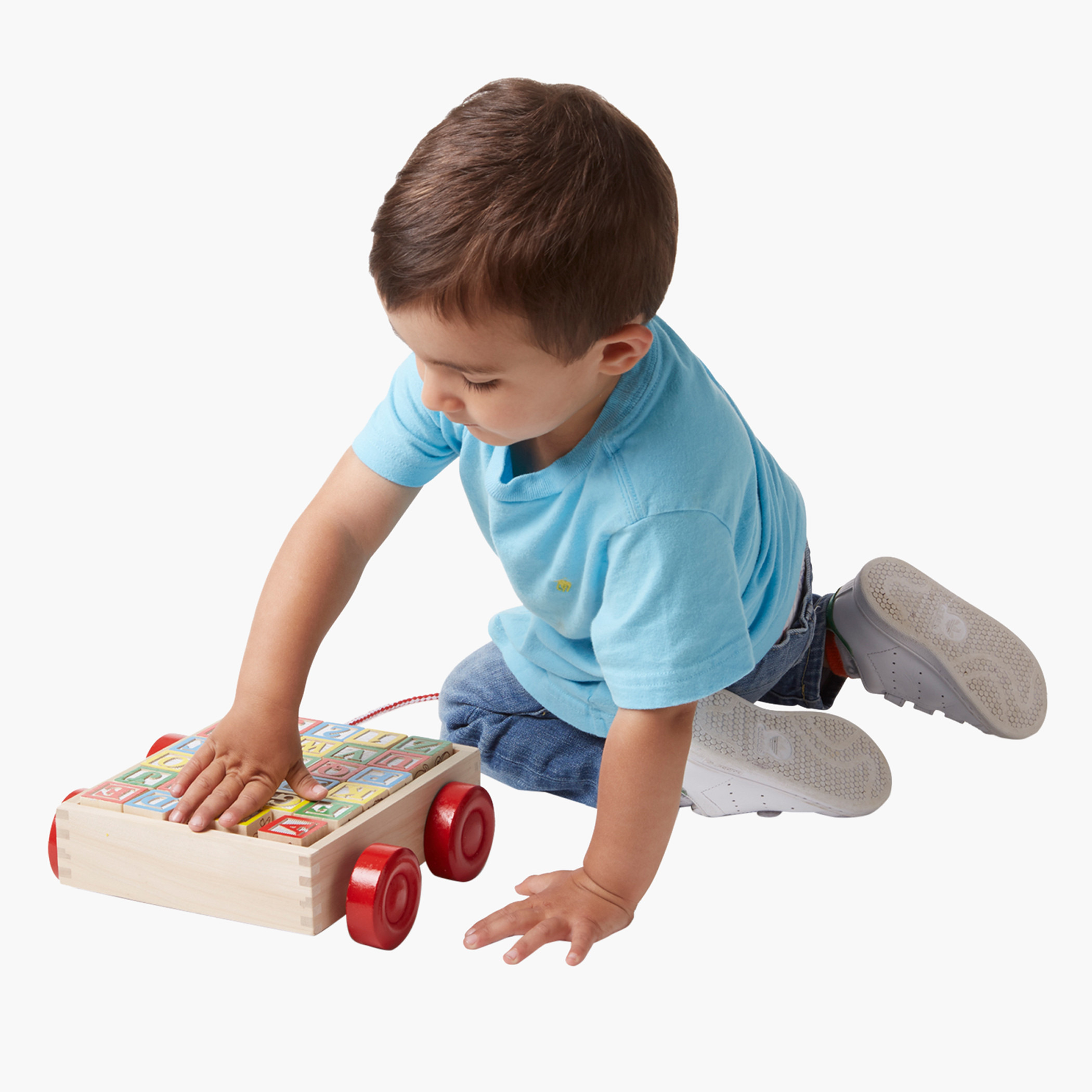 Buy Melissa Doug Classic ABC Block Cart Online Babyshop UAE