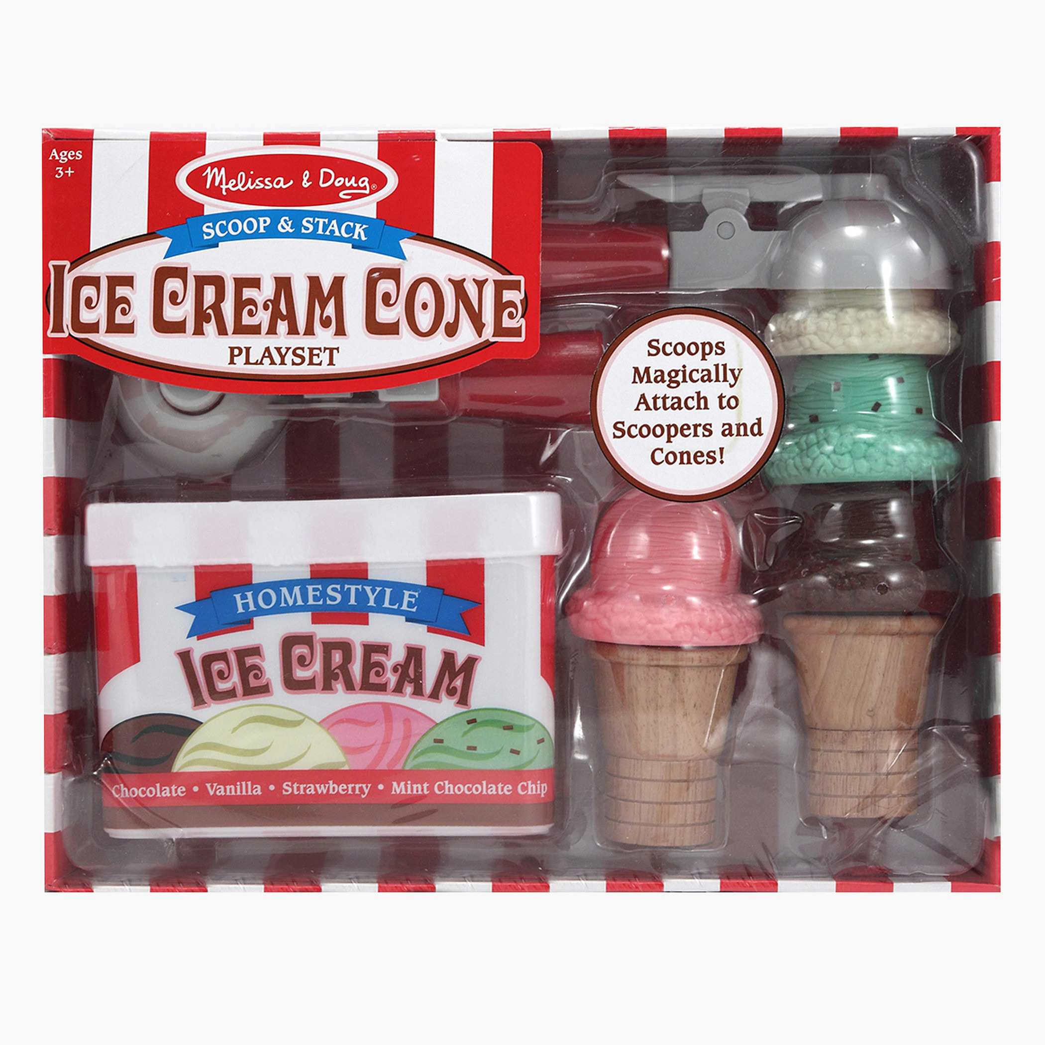 Ice cream 2024 scoop playset