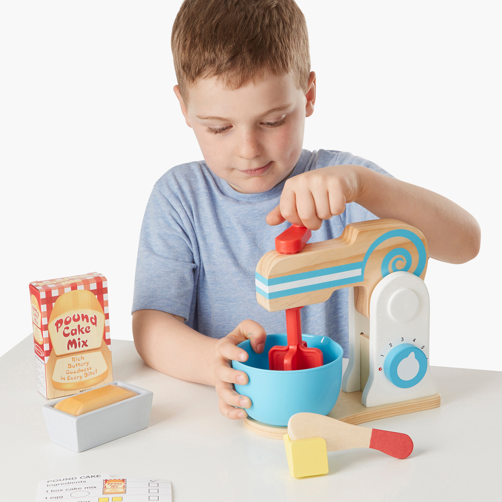 Buy Melissa and Doug Make a Cake Mixer Set Online Babyshop UAE