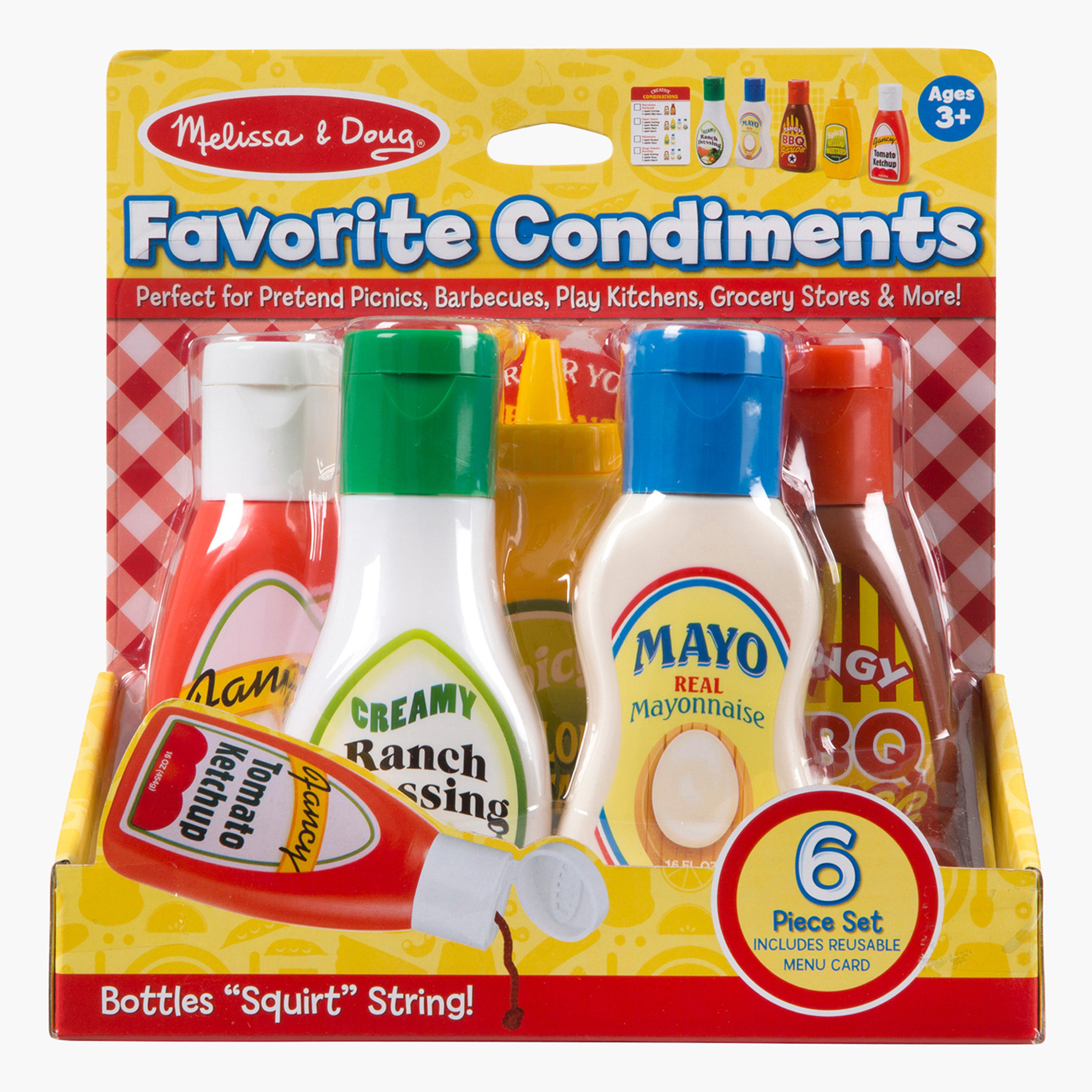 Buy Melissa Doug Favorite Condiments Online Mothercare Bahrain