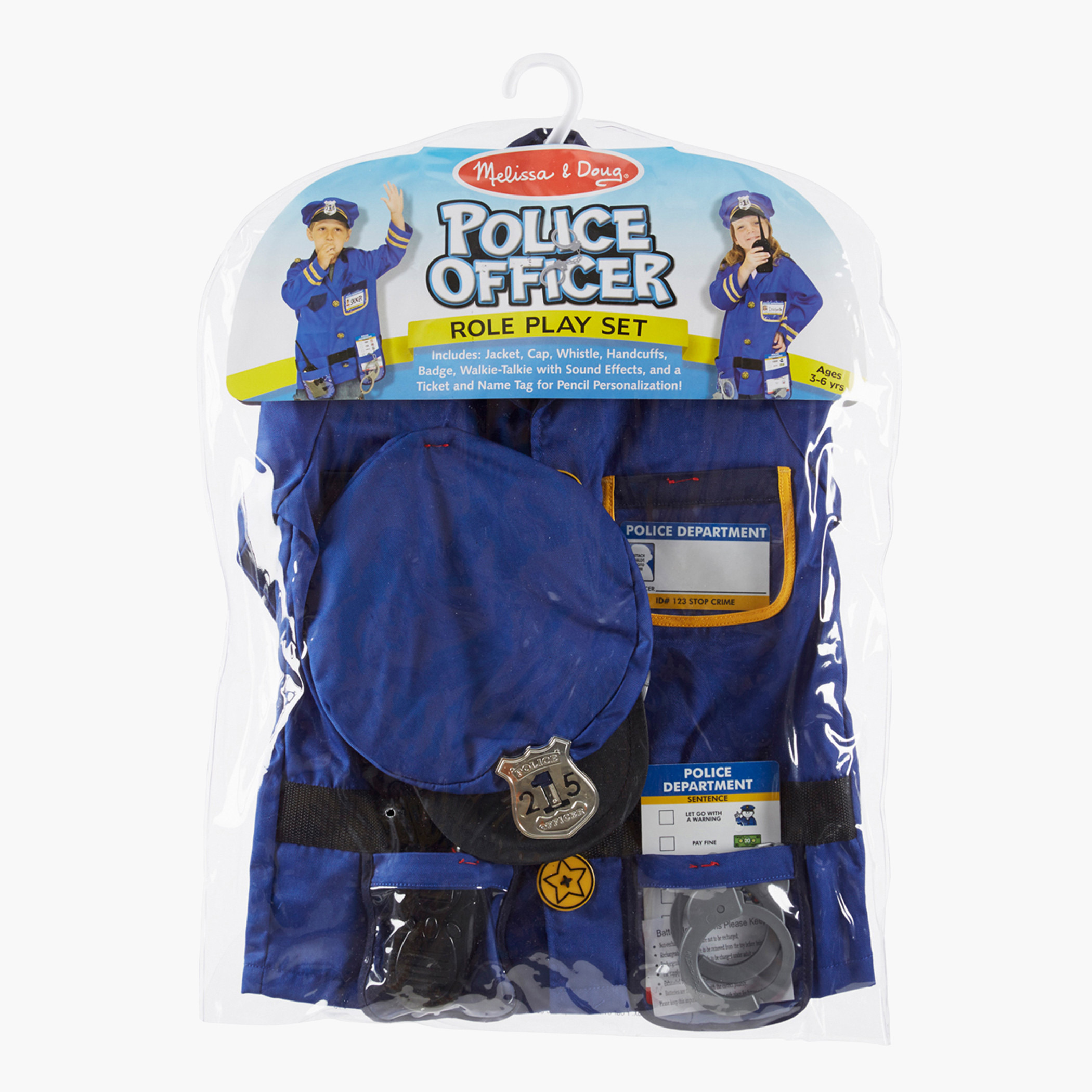 Buy Melissa and Doug Police Officer Role Play Set Online Mothercare Bahrain