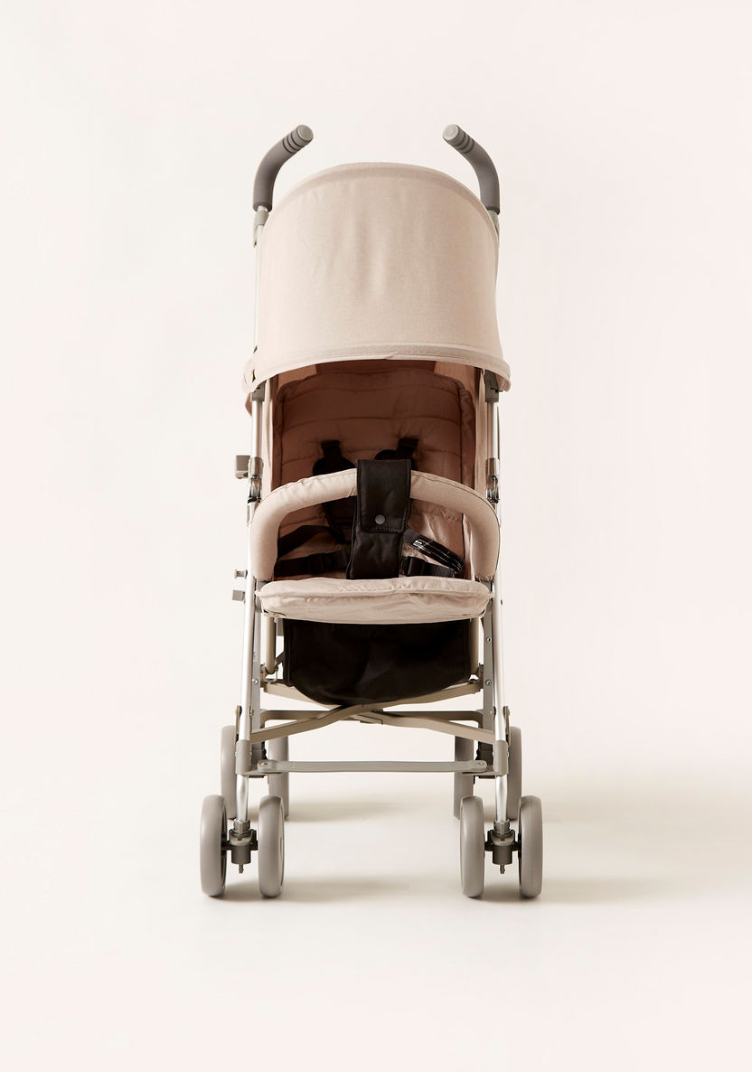 Giggles Touring Beige Baby Buggy with Canopy and Multi-Position Reclining Seat (Upto 3 years) -Buggies-image-1