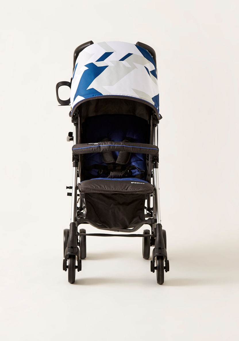 Giggles Solex Printed Baby Buggy with Canopy and Multi-Position Recline (Upto 3 years) -Buggies-image-1