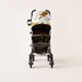 Giggles Solex Printed Gold Baby Buggy with Canopy and Multi-Position Reclining Seat (Upto 3 years) -Buggies-thumbnail-1