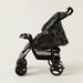 Juniors Jazz Black Grey Baby Stroller with Multiposition Reclining Seat (Upto 3 years) -Strollers-thumbnailMobile-3