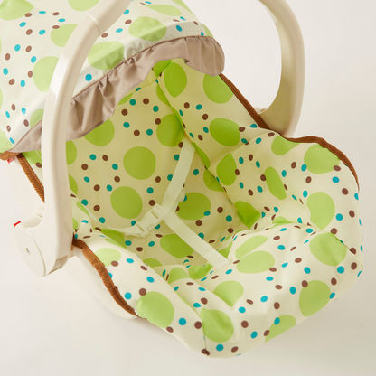 Juniors Lory Padded Baby Seat with Rocking Function and Canopy (Upto 1 year)