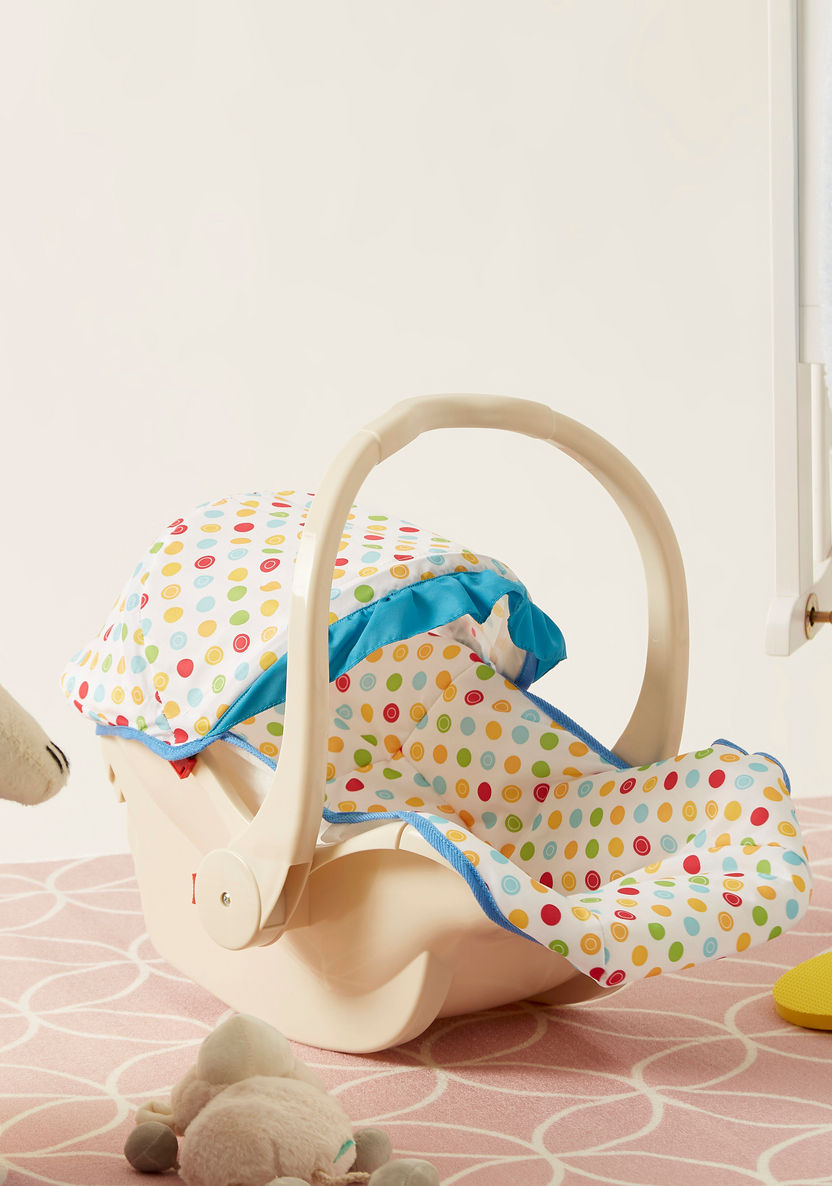 Juniors Lory Padded Baby Seat with Rocking Function and Canopy (Upto 1 year)-Carry Cots-image-0