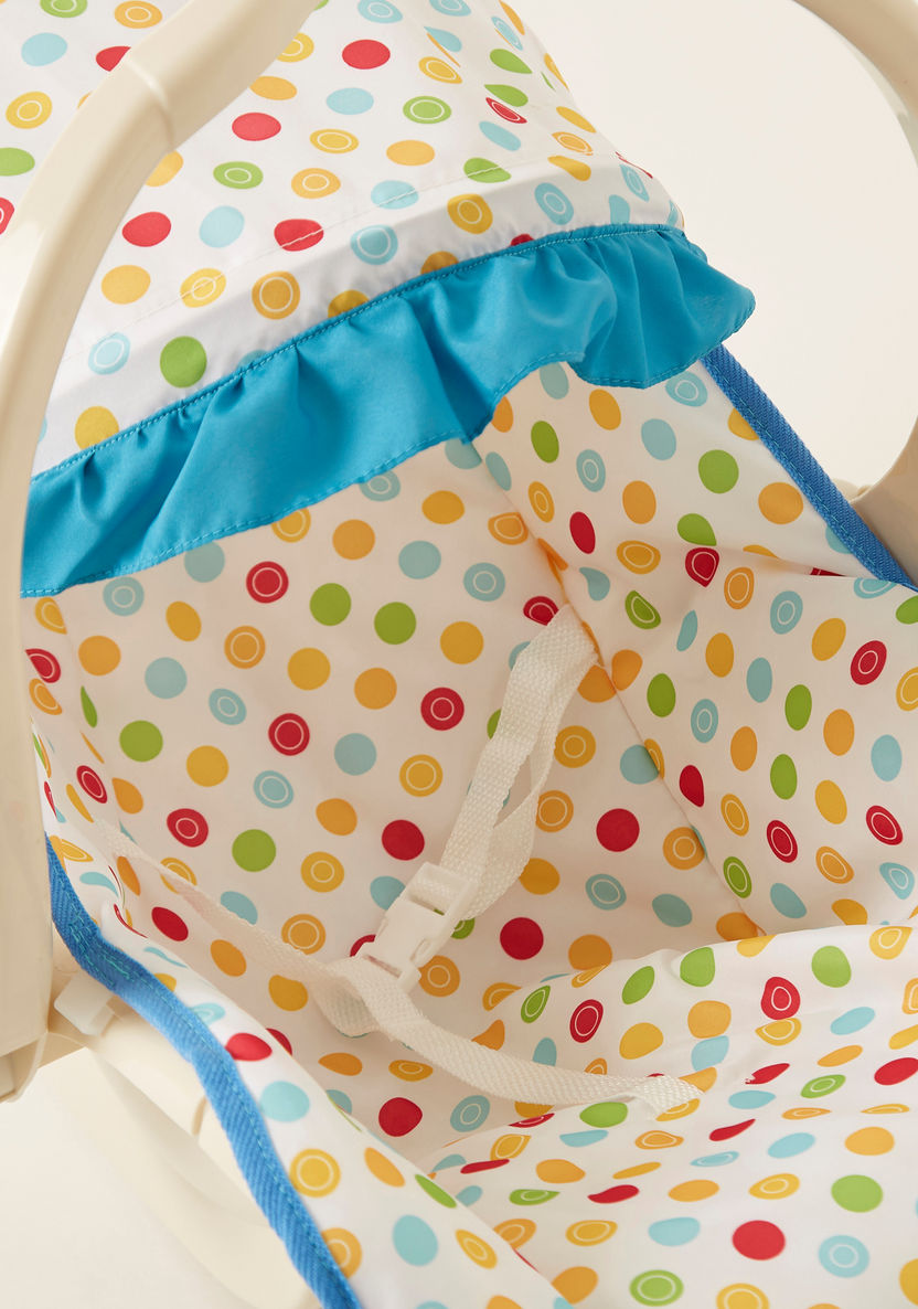 Juniors Lory Padded Baby Seat with Rocking Function and Canopy (Upto 1 year)-Carry Cots-image-2