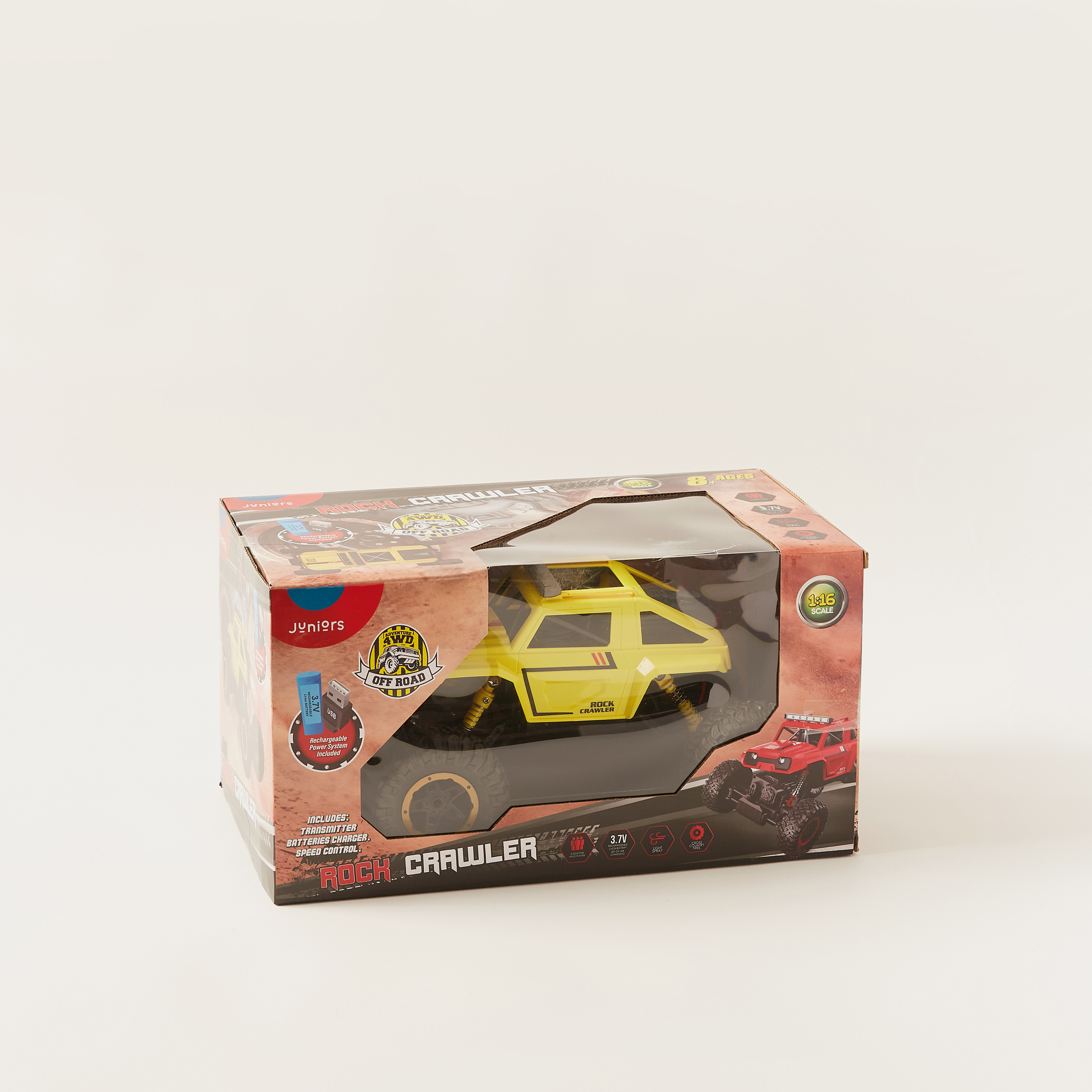 سيارة تسلق بجهاز تحكم عن بعد 1:16 من جونيورز-toys-remotecontrolledvehicles-rccars-image-1