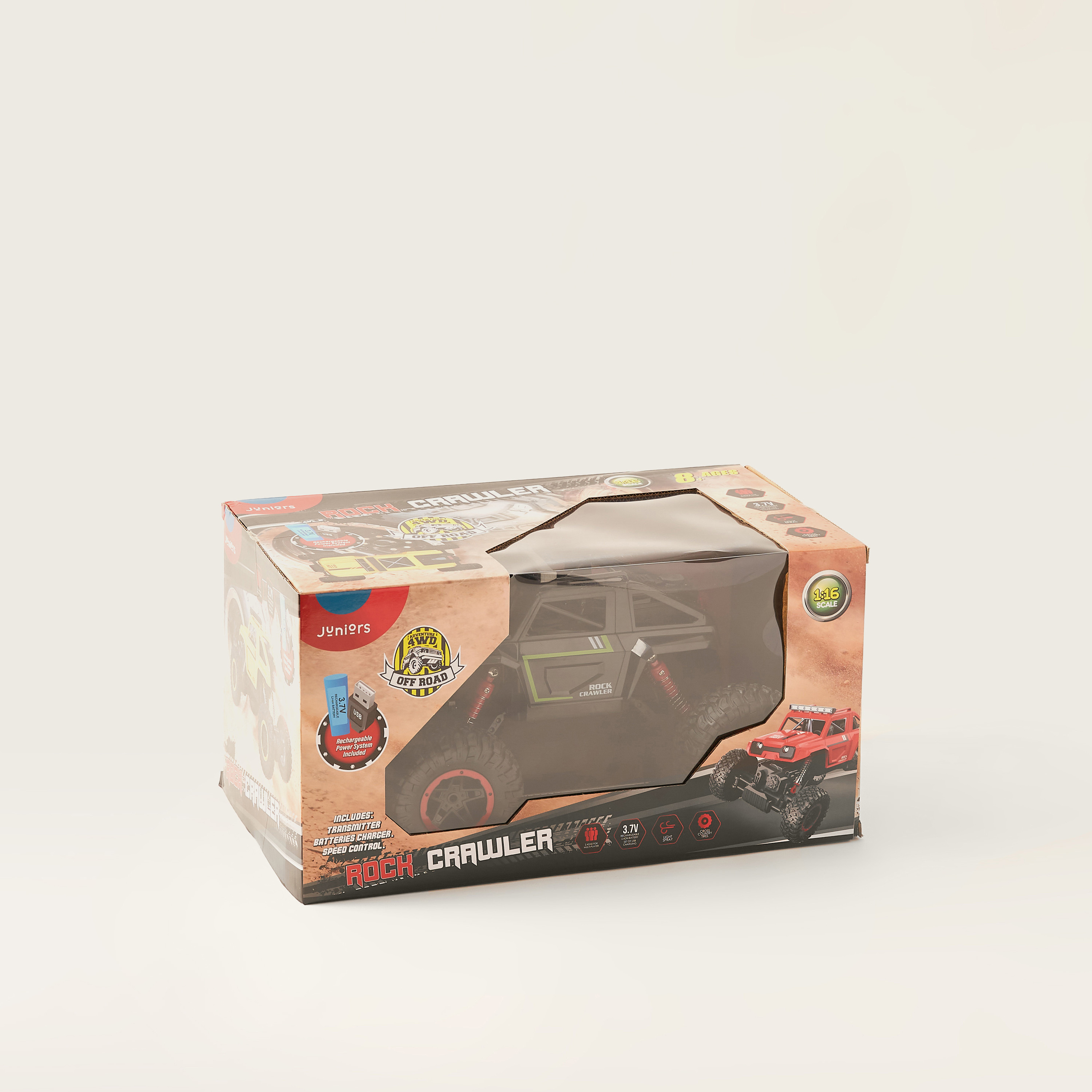 سيارة تسلق بجهاز تحكم عن بعد 1:16 من جونيورز-toys-remotecontrolledvehicles-rccars-image-1