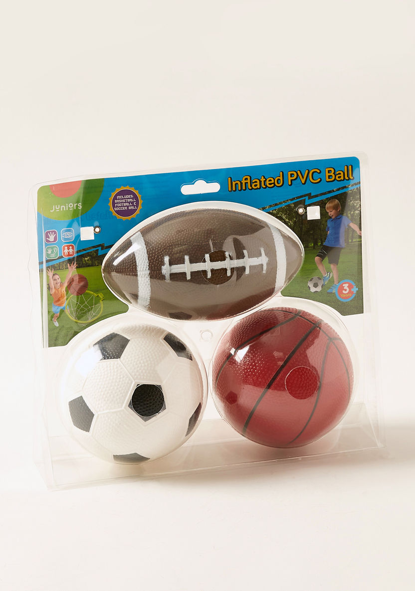 Juniors Inflated PVC Ball Playset-Outdoor Activity-image-0