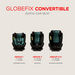 Giggles Globefix 3-in-1 Convertible Car Seat -Black/Teal (Ages 1 to 12 years)-Car Seats-thumbnail-3