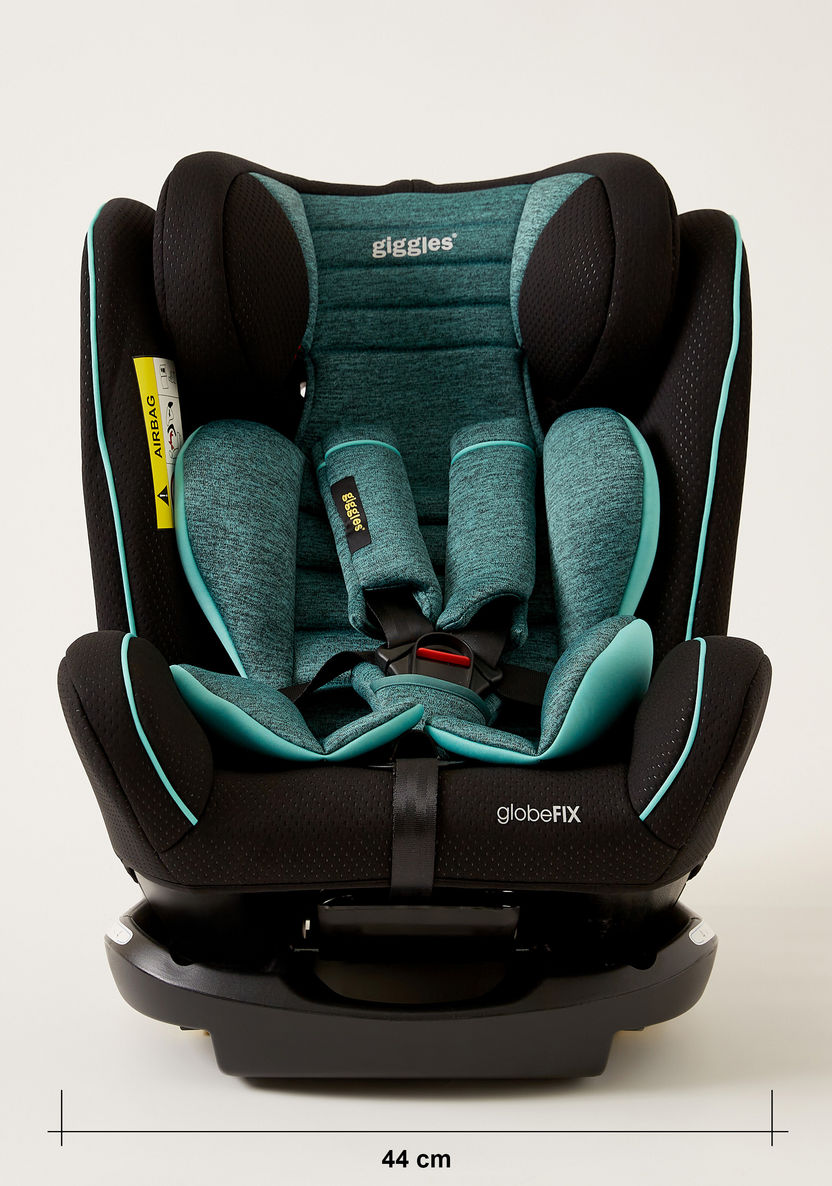 Giggles Globefix 3-in-1 Convertible Car Seat -Black/Teal (Ages 1 to 12 years)-Car Seats-image-8