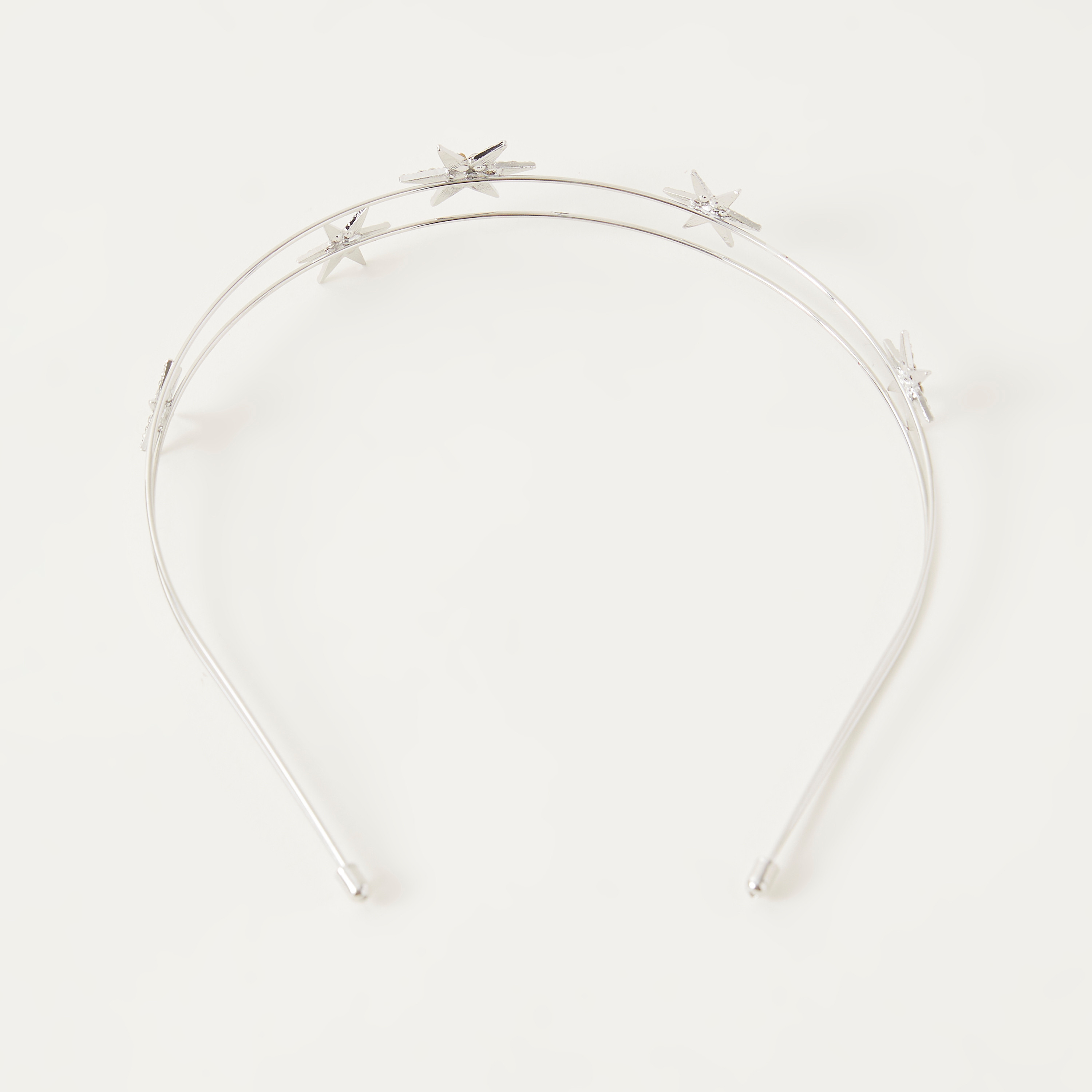 Metal Headband with Star Accents-women-hairaccessories-bands-image-2
