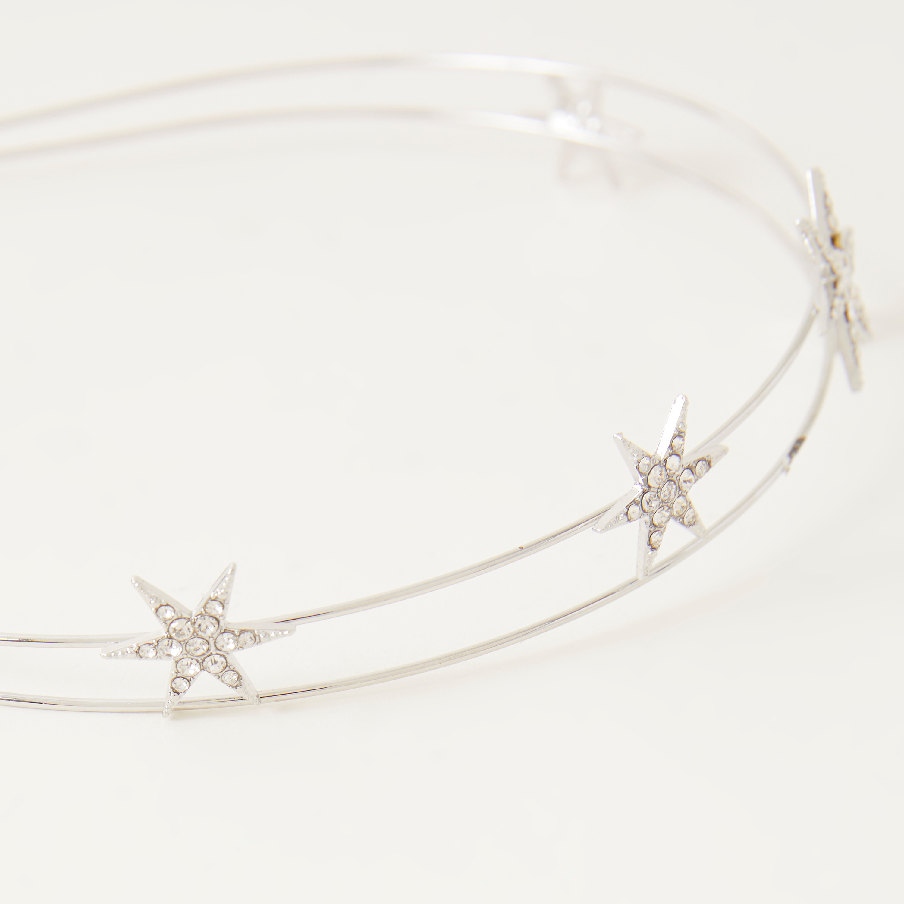 Metal Headband with Star Accents-women-hairaccessories-bands-image-3