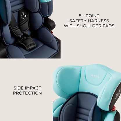 Juniors Domingo 3-in-1 Toddler Carseat - Blue (Ages 1 to 12 years)-Car Seats-image-6