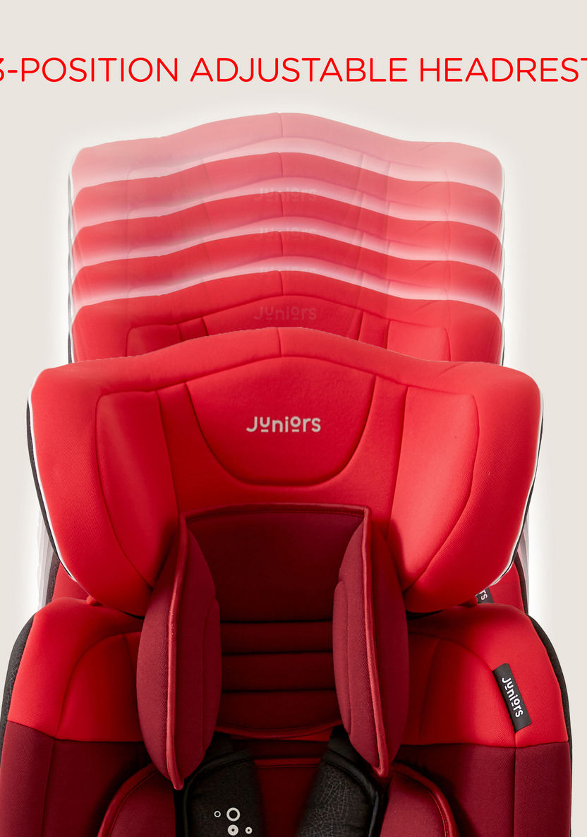 Juniors Domingo 3-in-1 Toddler Carseat - Red (Ages 1  to 12 years)-Car Seats-image-4