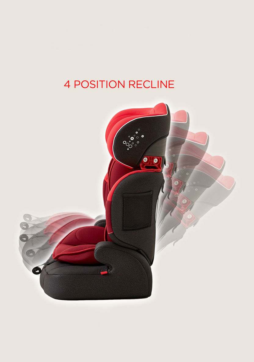 Juniors Domingo 3-in-1 Toddler Carseat - Red (Ages 1  to 12 years)-Car Seats-image-5