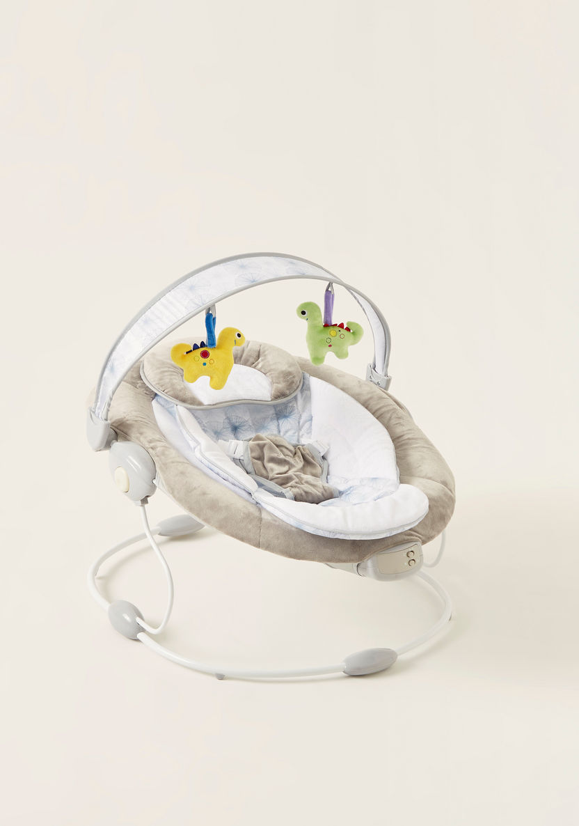 Juniors Apricot Bouncer with Removable Toy Bar-Infant Activity-image-2