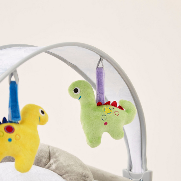 Juniors Apricot Bouncer with Removable Toy Bar