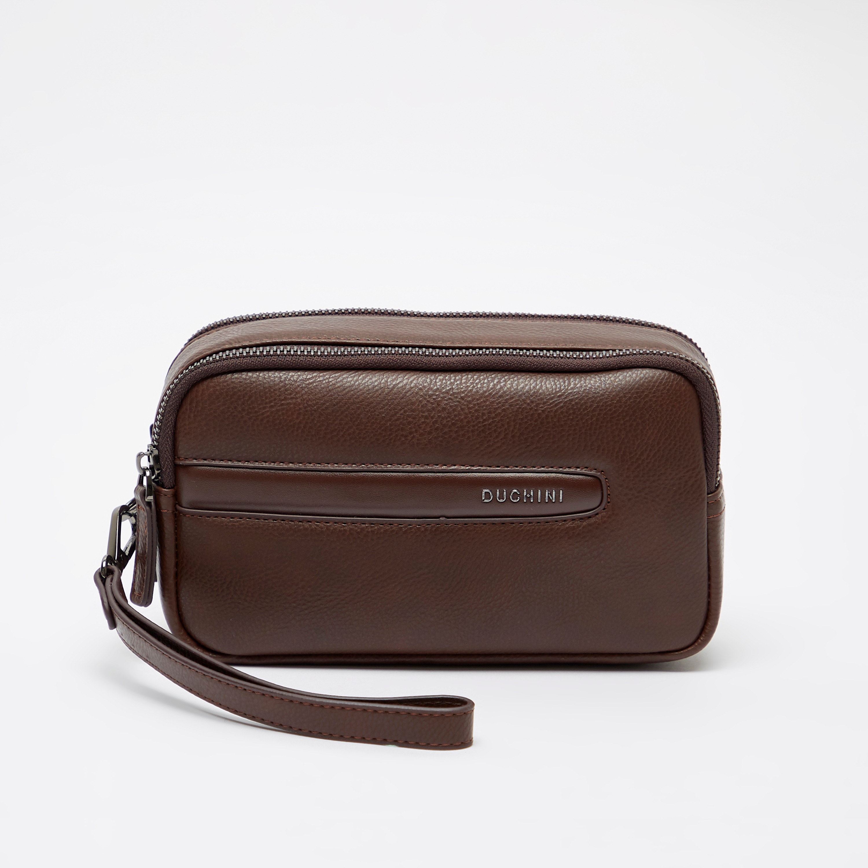 Buy Duchini Messenger Bag with Adjustable Strap and Zip Closure | Splash UAE