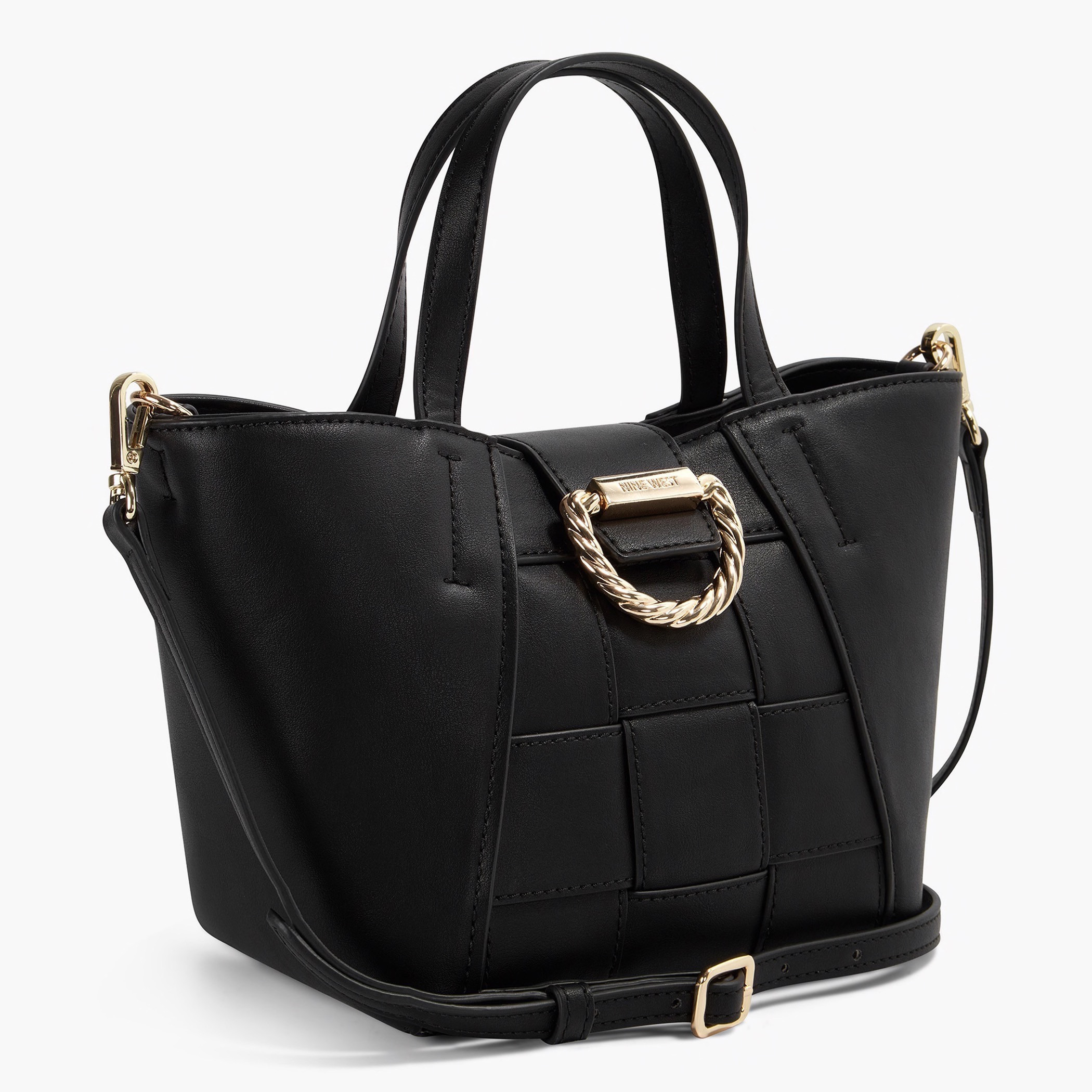 شنطة توت بمقابض المزدوجة من ناين ويست-women-bagsandwallets-handbags-image-3