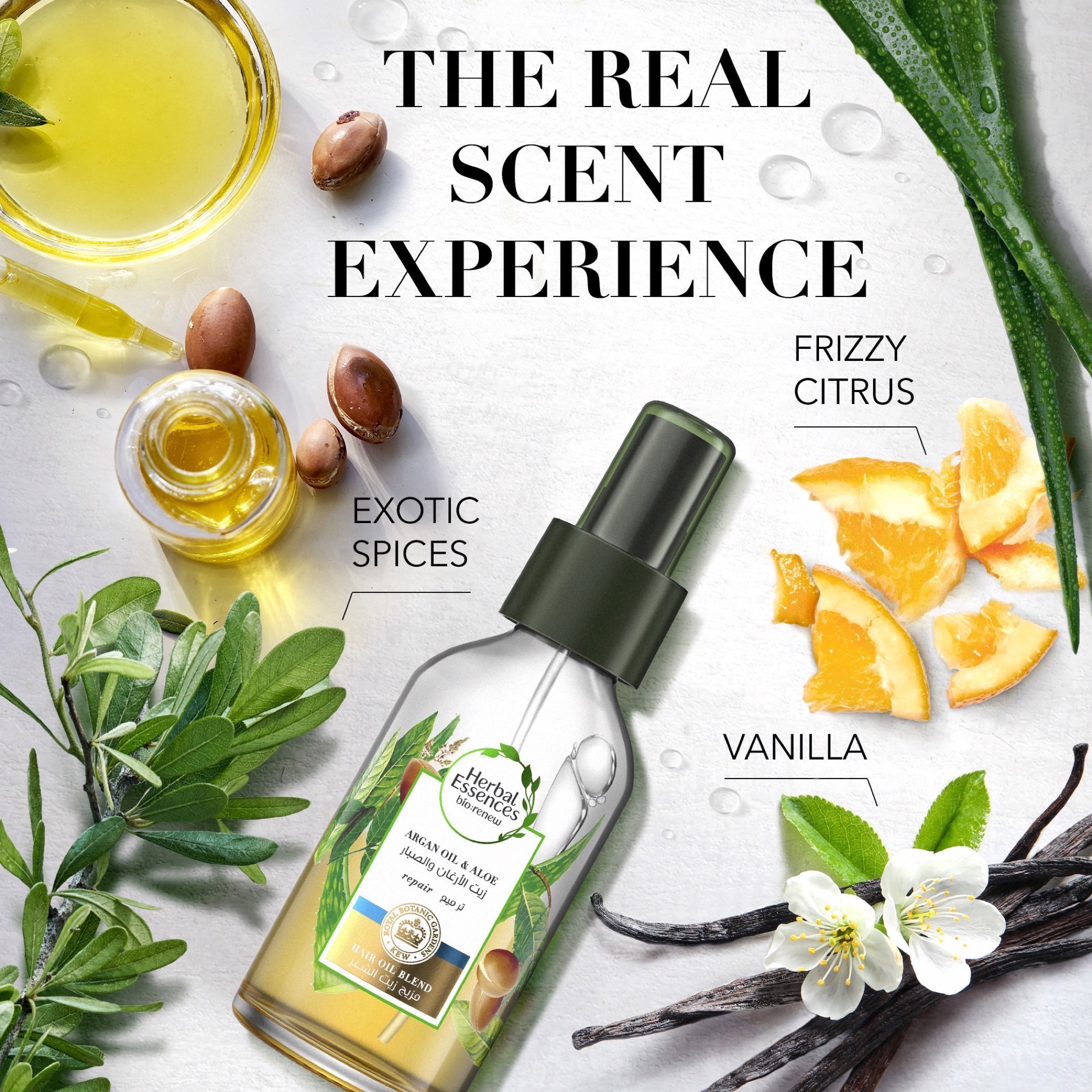 Herbal Essences Argan & Aloe Hair Oil Blend - 100 ml-beautyandpersonalcare-hair-haircare-hairoils-image-2