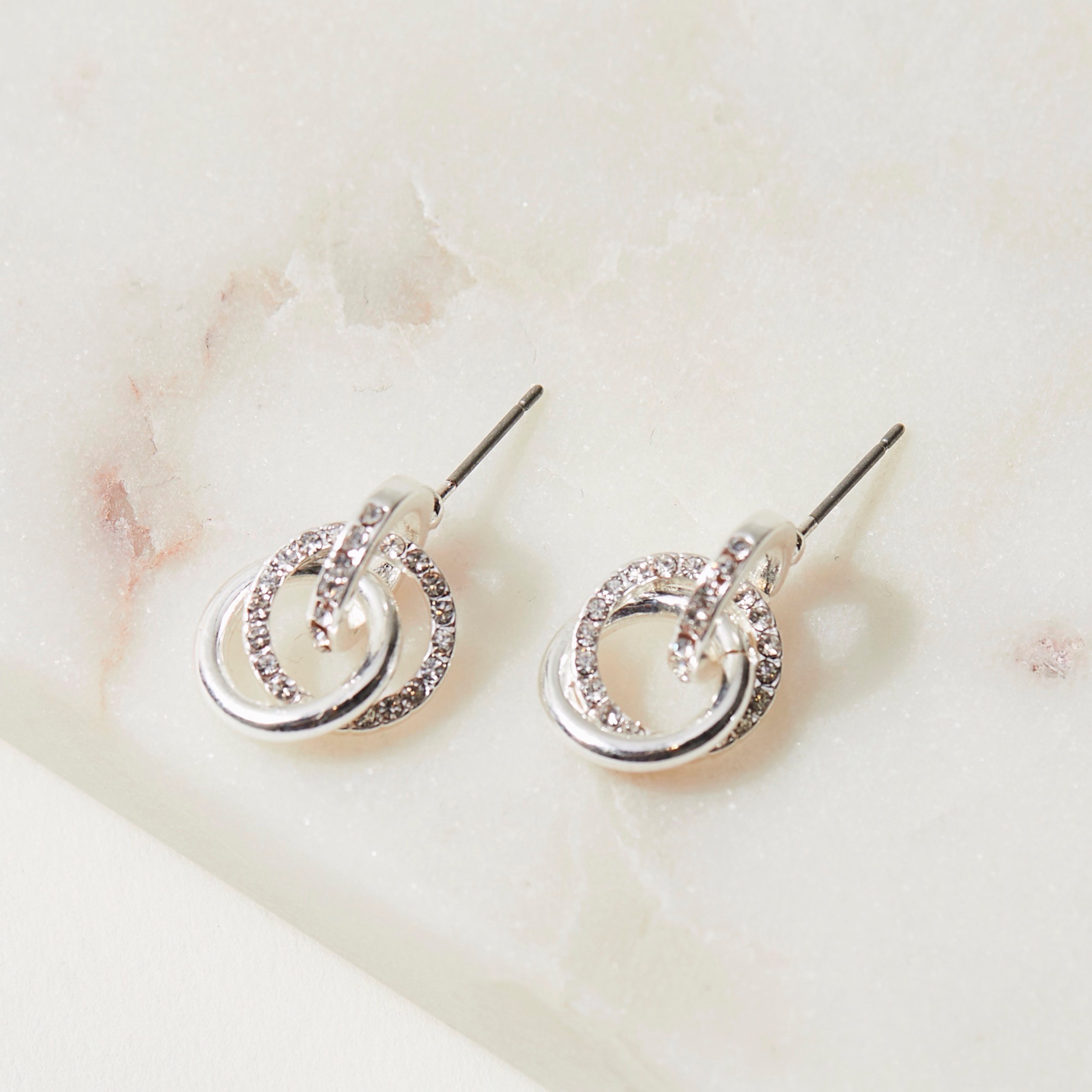 Swarovski bicone discount earrings