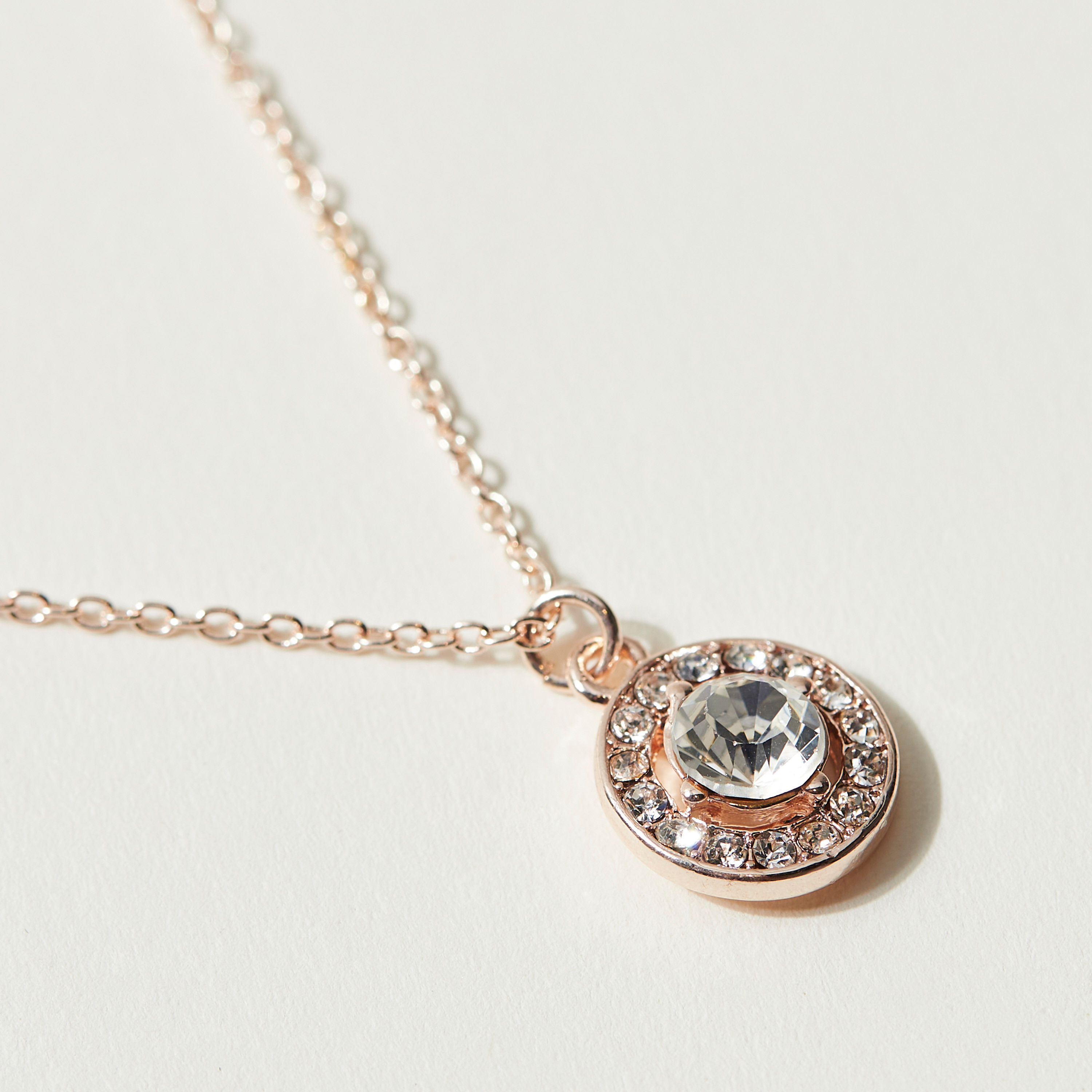 Swarovski Crystal Embellished Pendant Necklace and Earring Set-women-watchesandjewellery-jewellery-jewellerysets-image-3