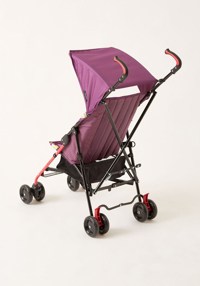 Juniors Scooty Purple Printed Baby Buggy with Sun Canopy (Upto 3 years) -Buggies-image-2