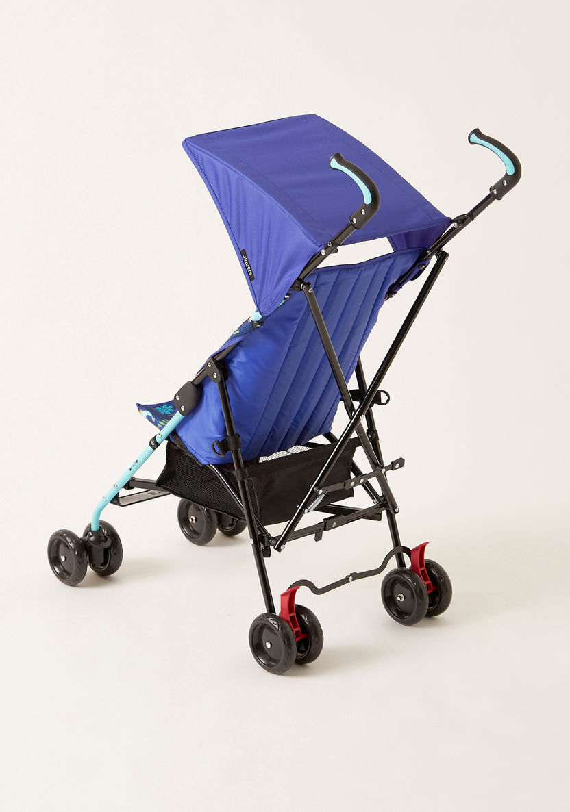 Juniors Scooty Blue Printed Baby Buggy with Sun Canopy (Upto 3 years)-Buggies-image-2